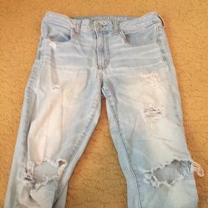 American Eagle High Rise Skinny Jeans